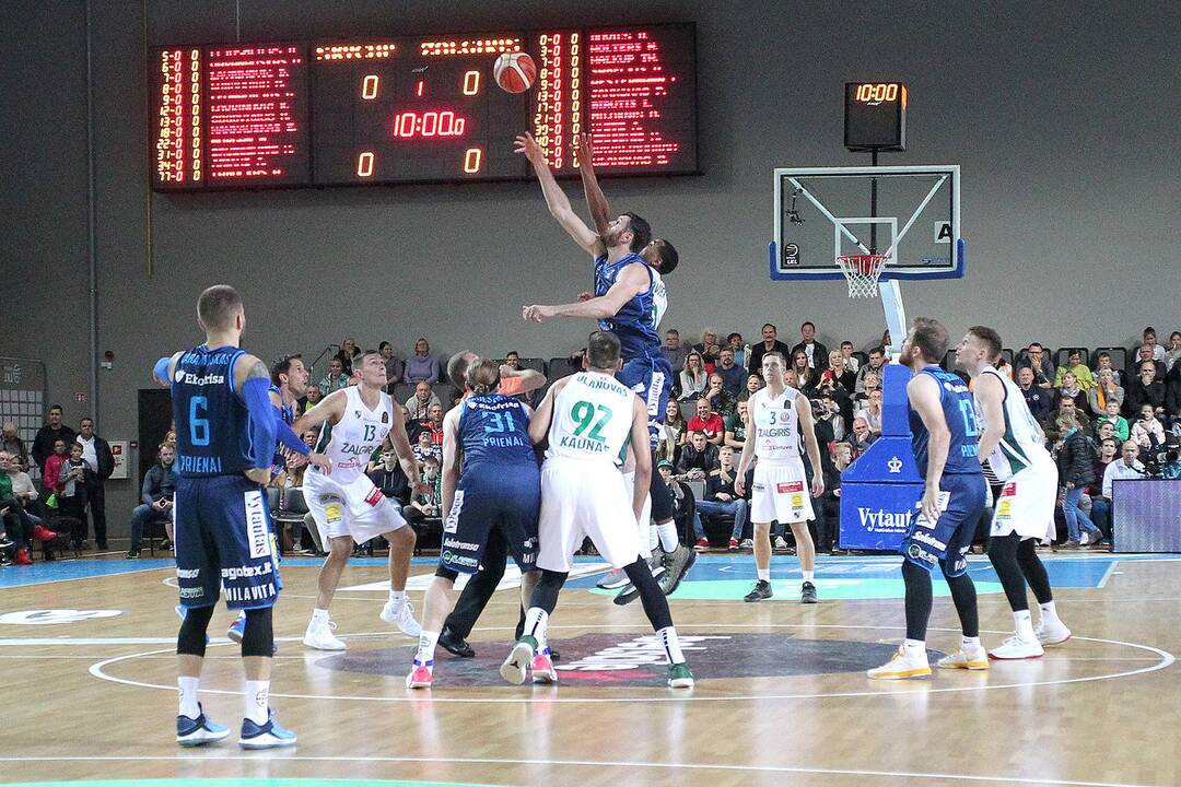 LKL: „Skycop“ – „Žalgiris“ 53:74