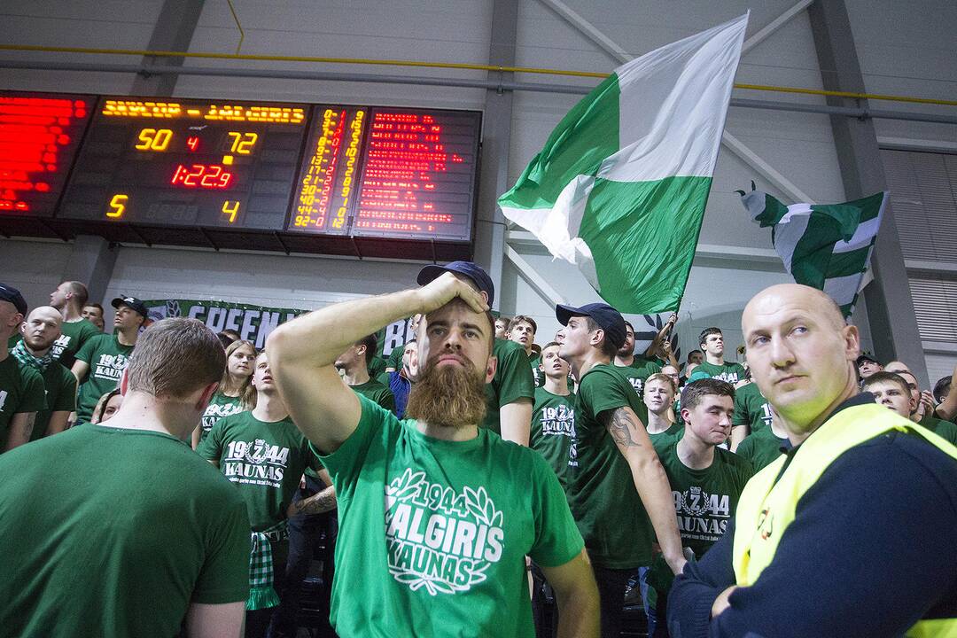 LKL: „Skycop“ – „Žalgiris“ 53:74
