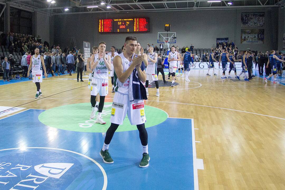 LKL: „Skycop“ – „Žalgiris“ 53:74
