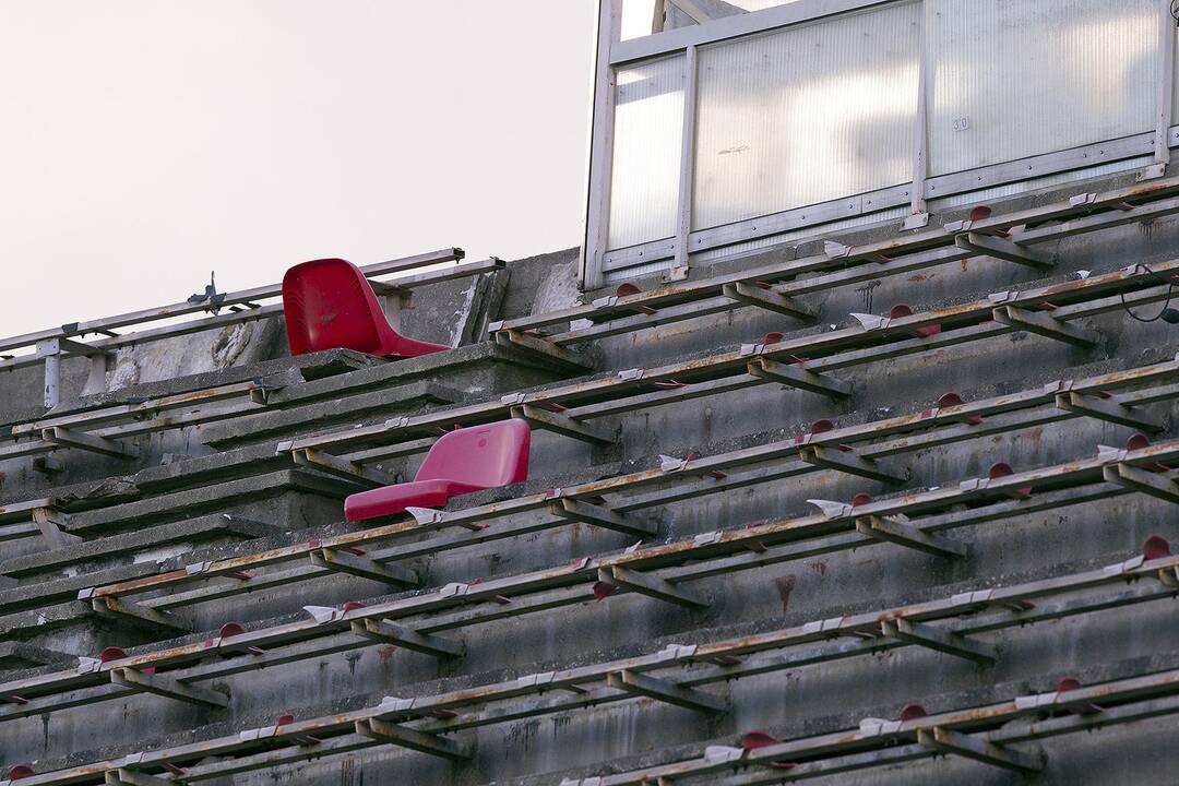 Ardomame stadione vis dar vyksta varžybos