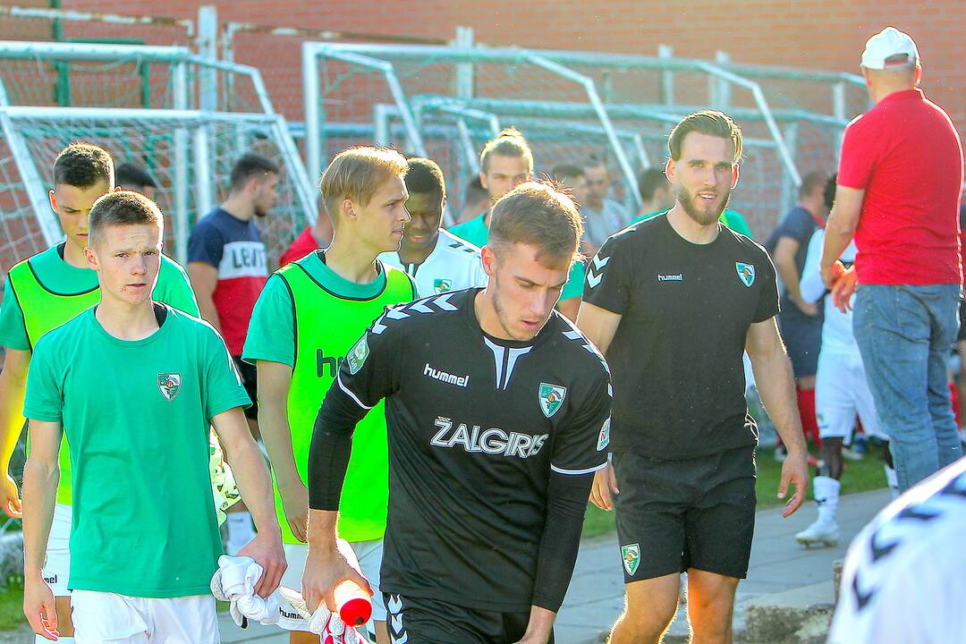 LFF taurės aštuntfinalis: „Sveikata“ – „Kauno Žalgiris“ 0:4