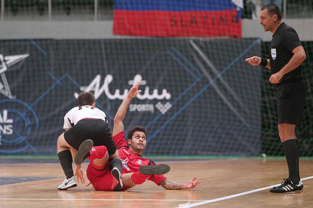 Futsalas. „Vytis“ – „KMN Dobovec“ 1:2