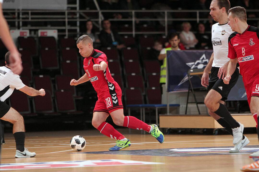 Futsalas. „Vytis“ – „KMN Dobovec“ 1:2