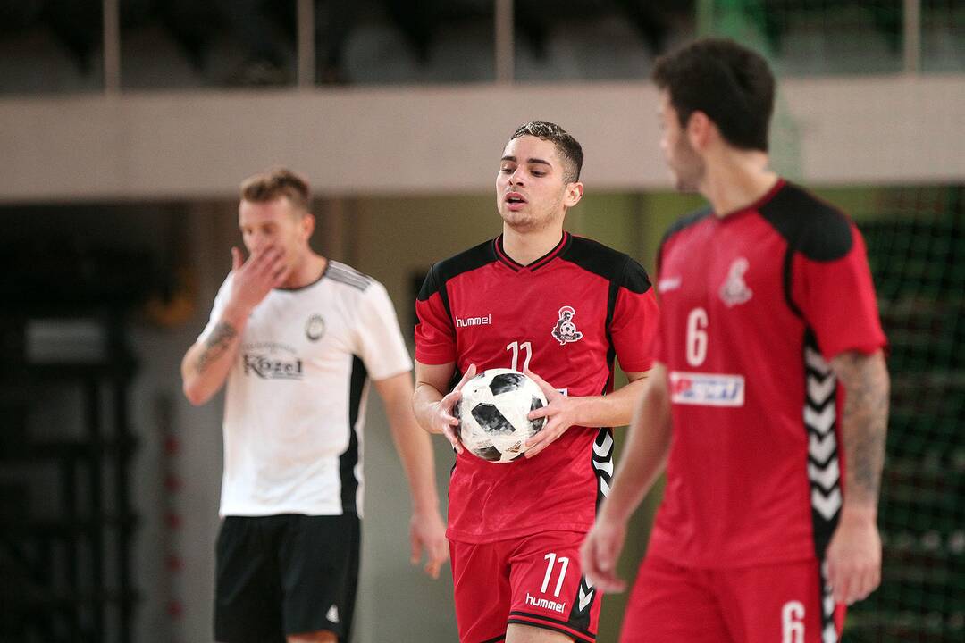 Futsalas. „Vytis“ – „KMN Dobovec“ 1:2