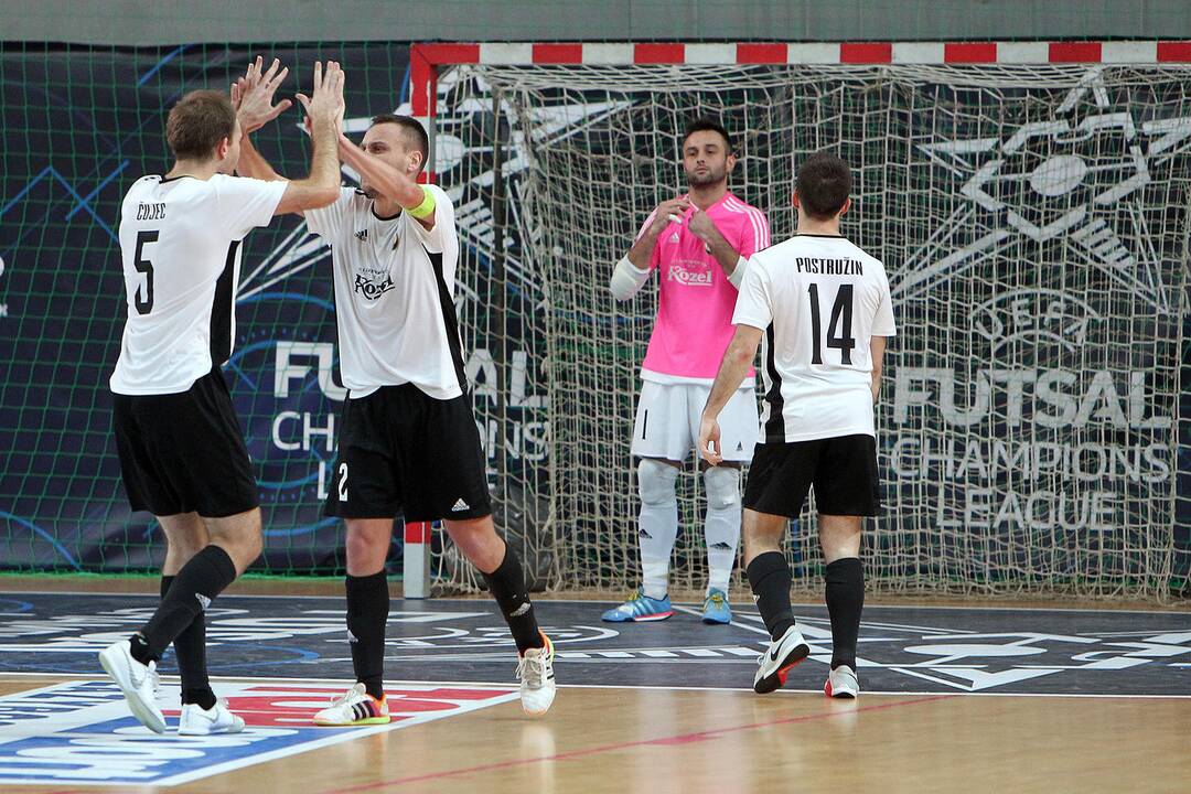 Futsalas. „Vytis“ – „KMN Dobovec“ 1:2
