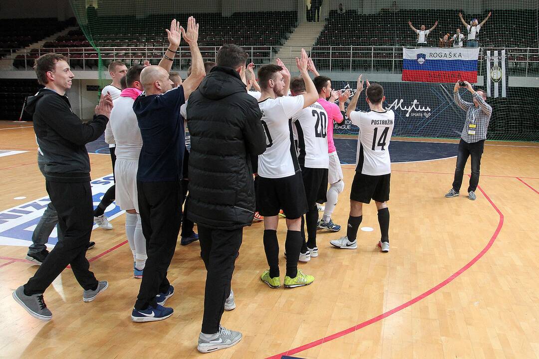 Futsalas. „Vytis“ – „KMN Dobovec“ 1:2