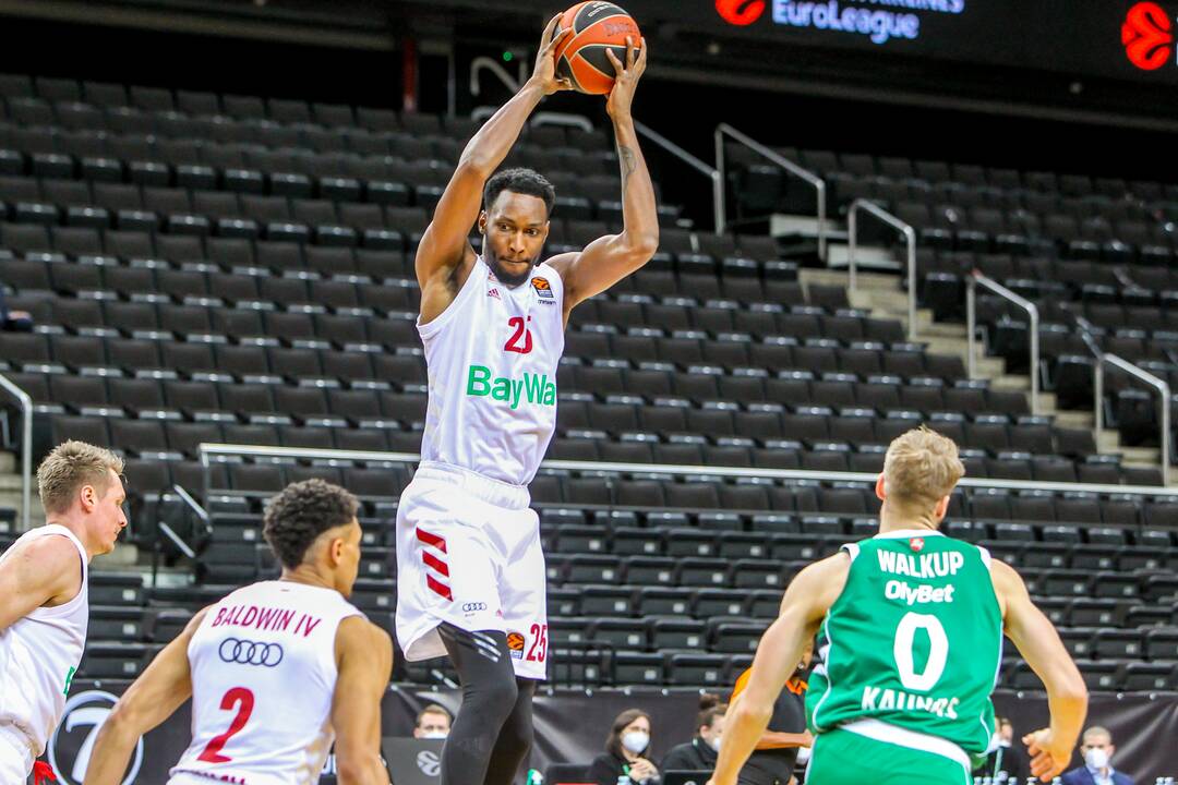 Eurolyga: „Žalgiris“ – „Bayern“ 74:73