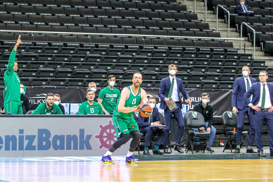 Eurolyga: „Žalgiris“ – „Bayern“ 74:73