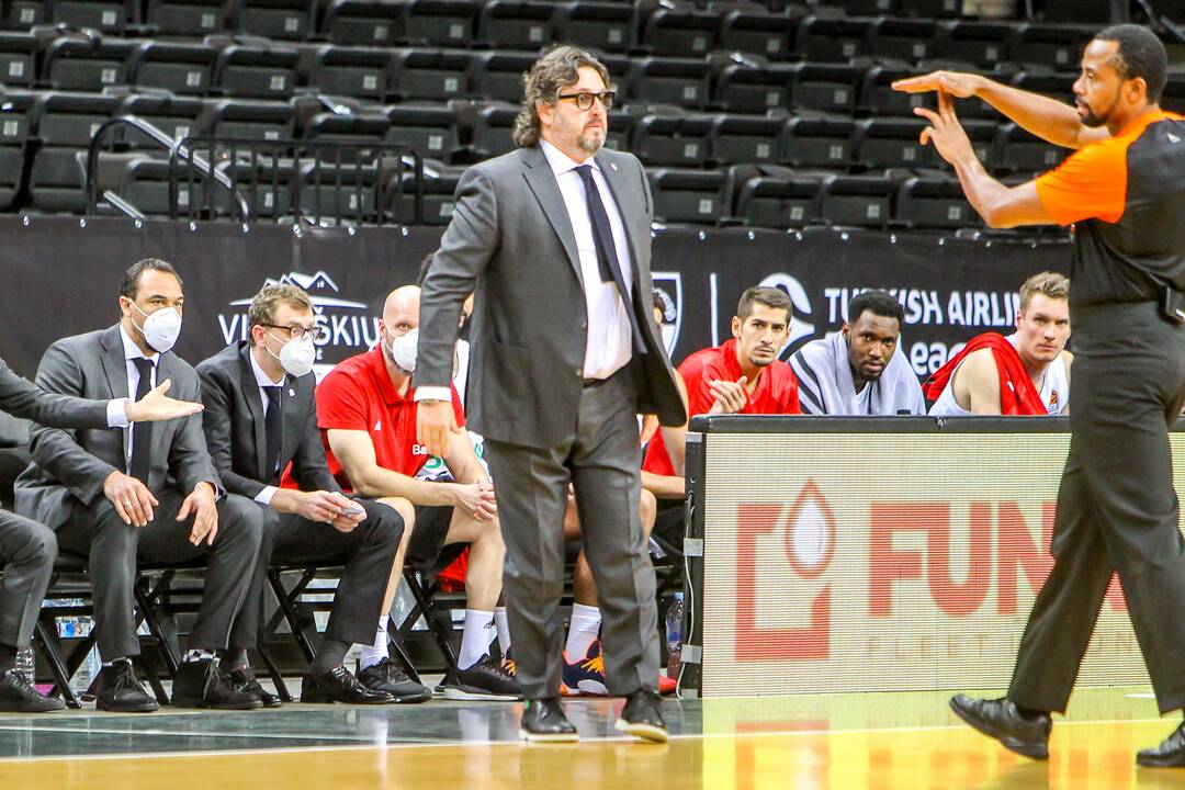 Eurolyga: „Žalgiris“ – „Bayern“ 74:73