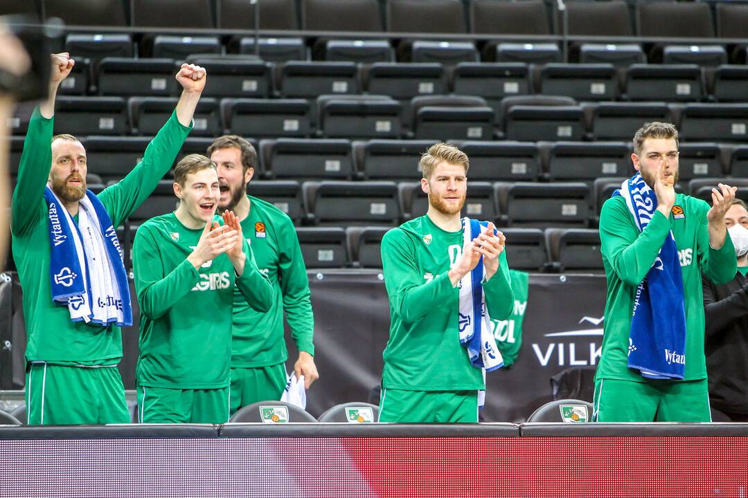 Eurolyga: „Žalgiris“ – „Bayern“ 74:73