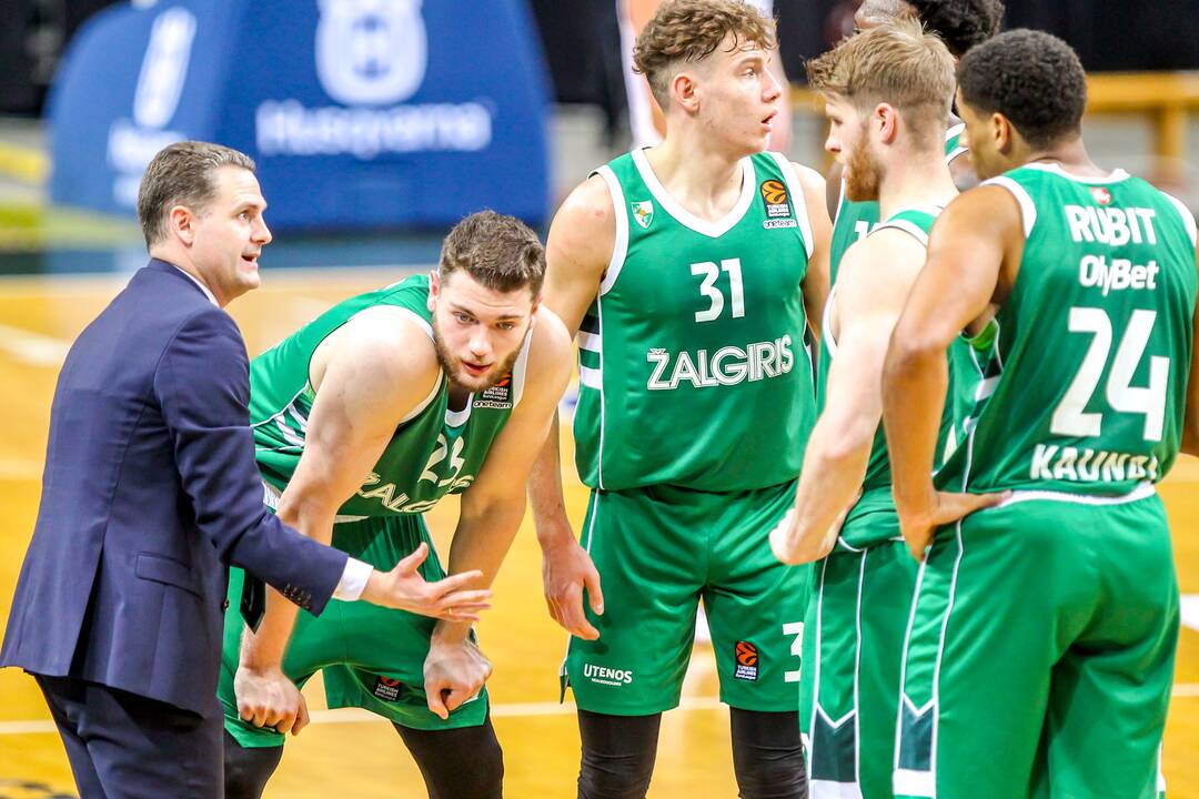 Eurolyga: „Žalgiris“ – „Bayern“ 74:73
