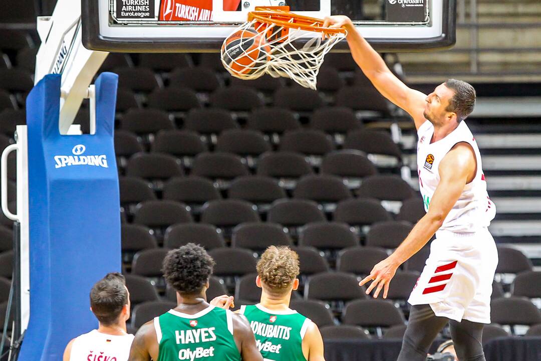 Eurolyga: „Žalgiris“ – „Bayern“ 74:73