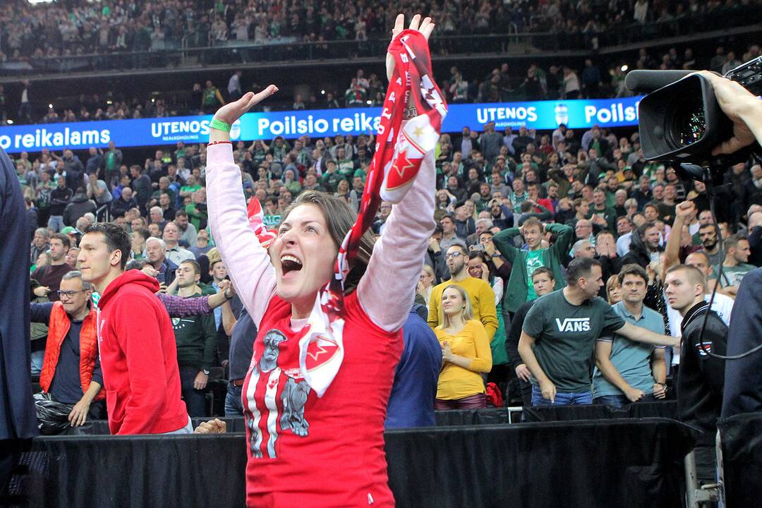 Eurolyga: „Žalgiris“ – „Crvena zvezda“ 59:61