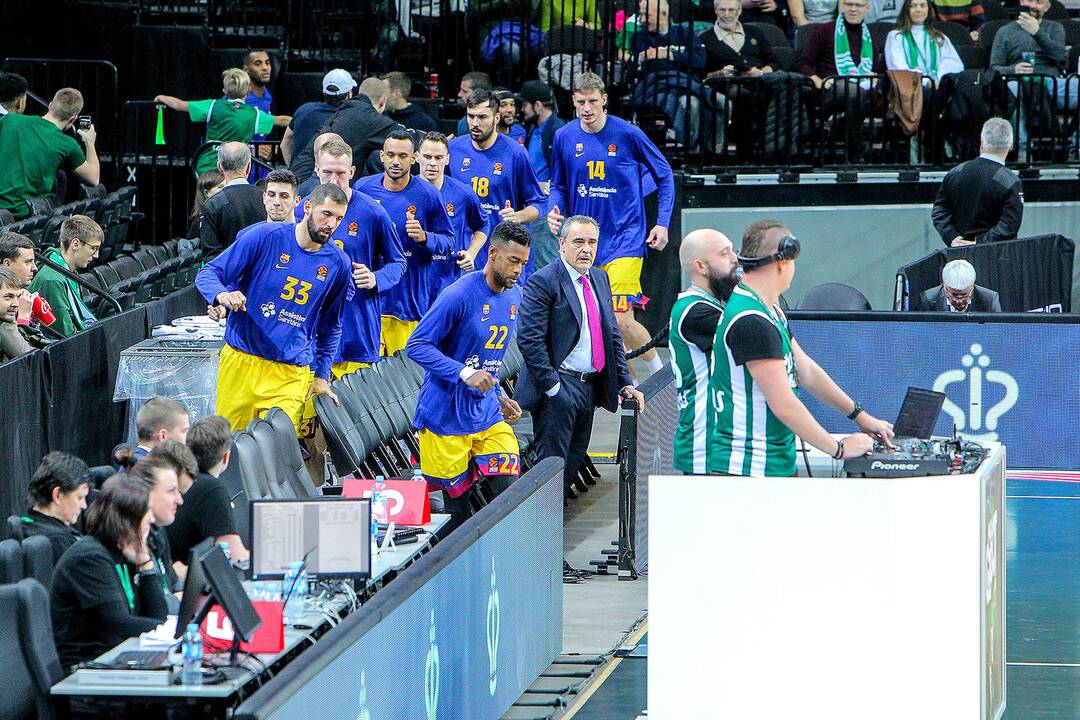 Eurolyga: „Žalgiris“ – „Barcelona“ 86:93