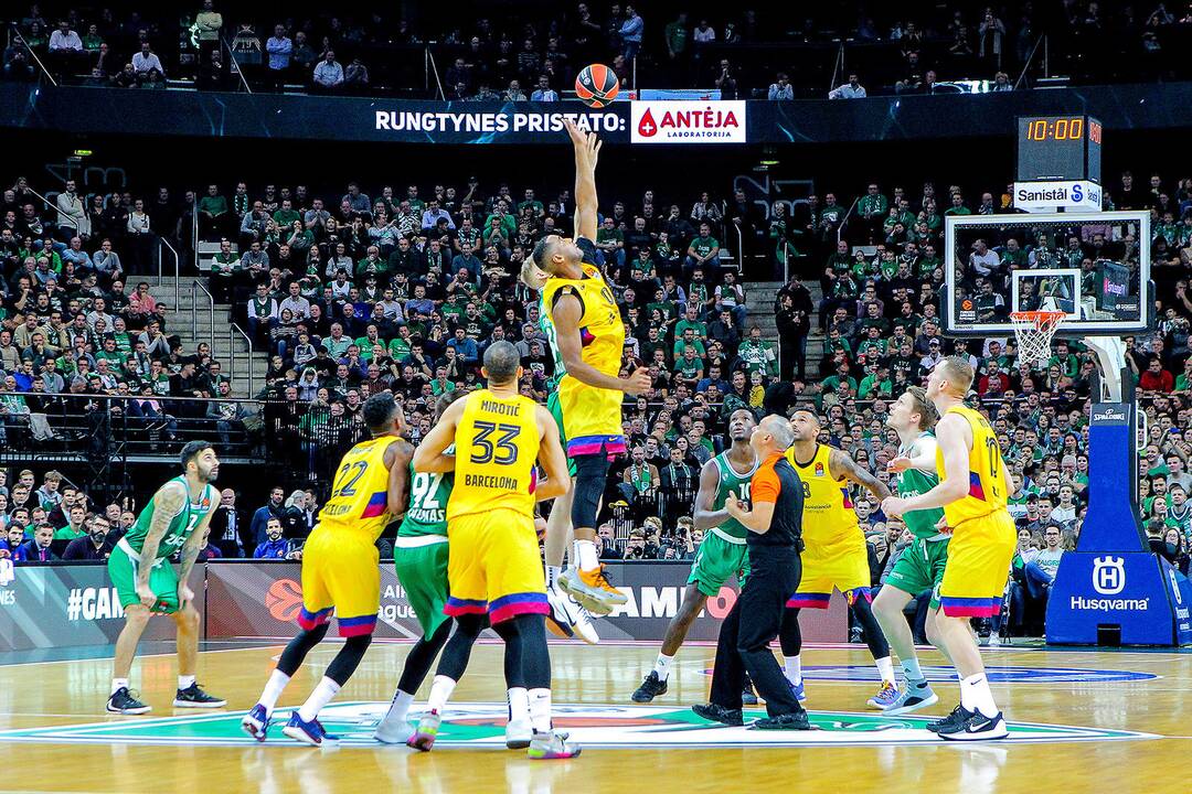 Eurolyga: „Žalgiris“ – „Barcelona“ 86:93