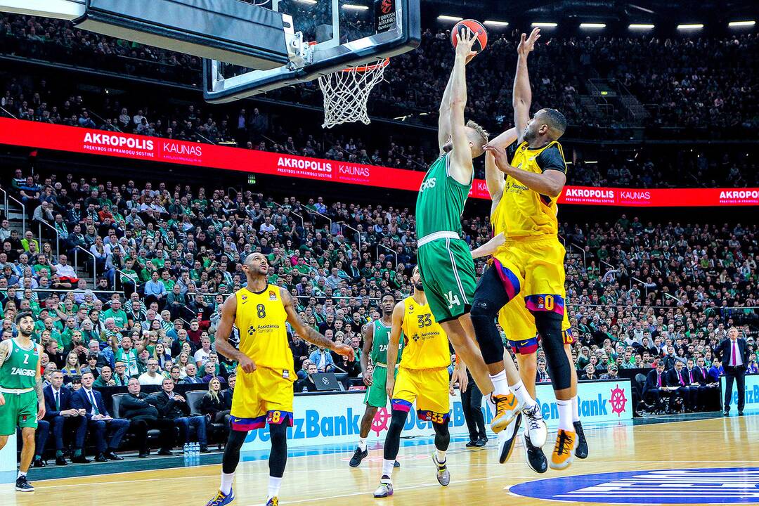 Eurolyga: „Žalgiris“ – „Barcelona“ 86:93