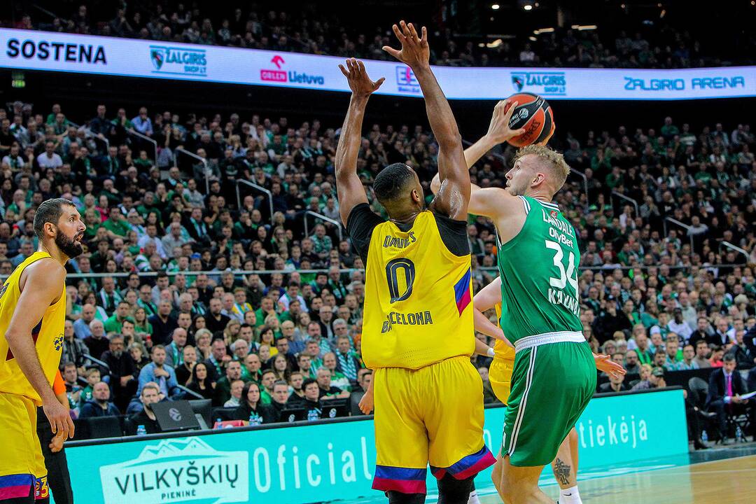 Eurolyga: „Žalgiris“ – „Barcelona“ 86:93