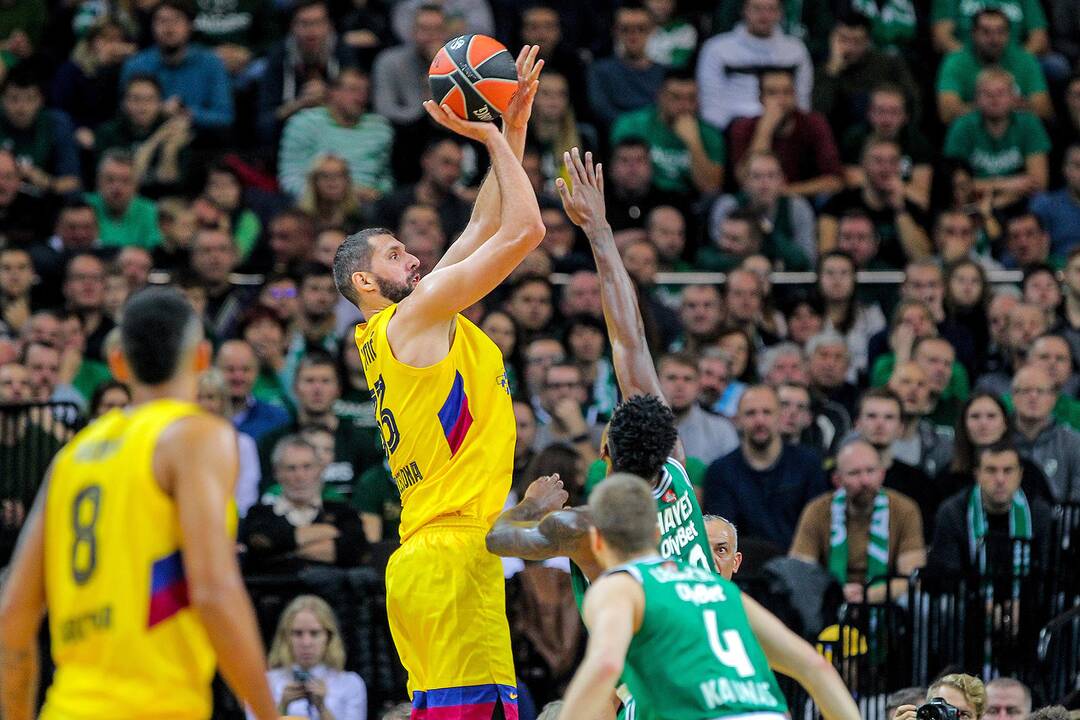 Eurolyga: „Žalgiris“ – „Barcelona“ 86:93