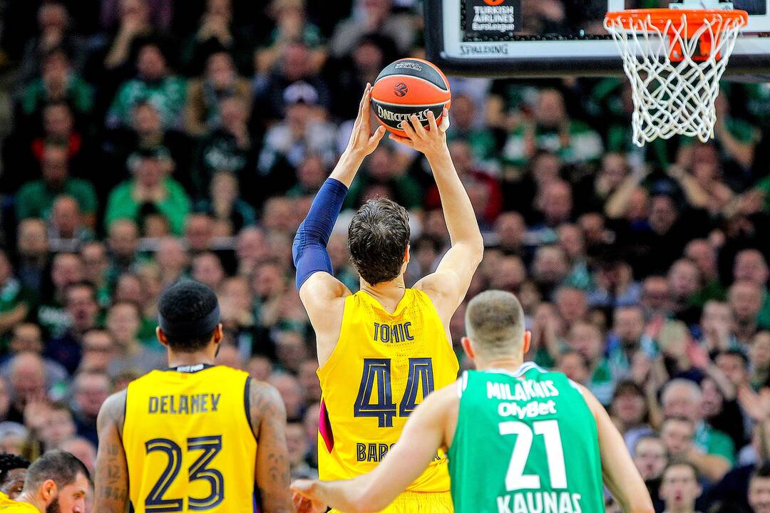 Eurolyga: „Žalgiris“ – „Barcelona“ 86:93