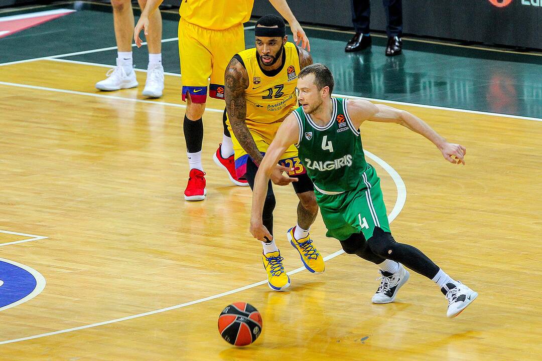 Eurolyga: „Žalgiris“ – „Barcelona“ 86:93