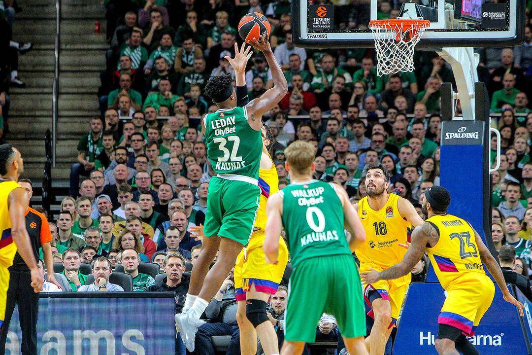 Eurolyga: „Žalgiris“ – „Barcelona“ 86:93