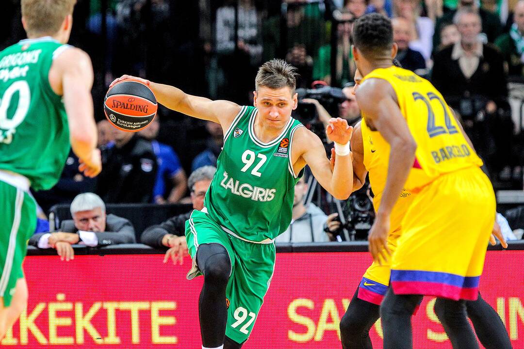 Eurolyga: „Žalgiris“ – „Barcelona“ 86:93