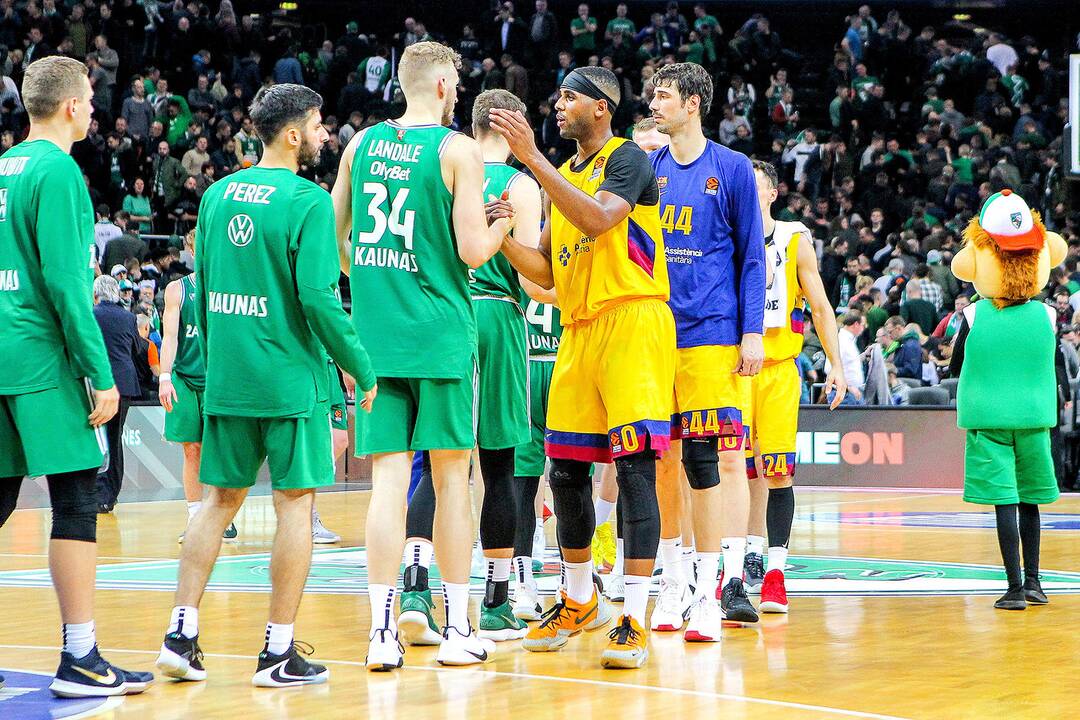 Eurolyga: „Žalgiris“ – „Barcelona“ 86:93