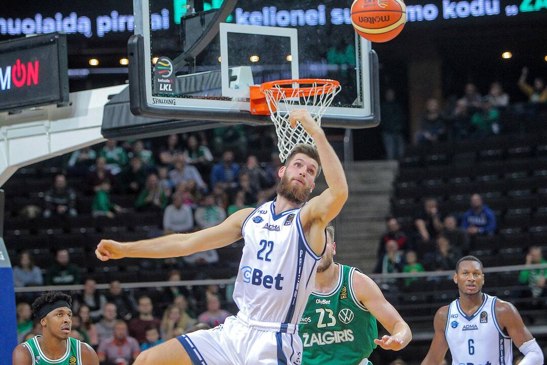 LKL: „Žalgiris“ – „C-Bet“ 87:55