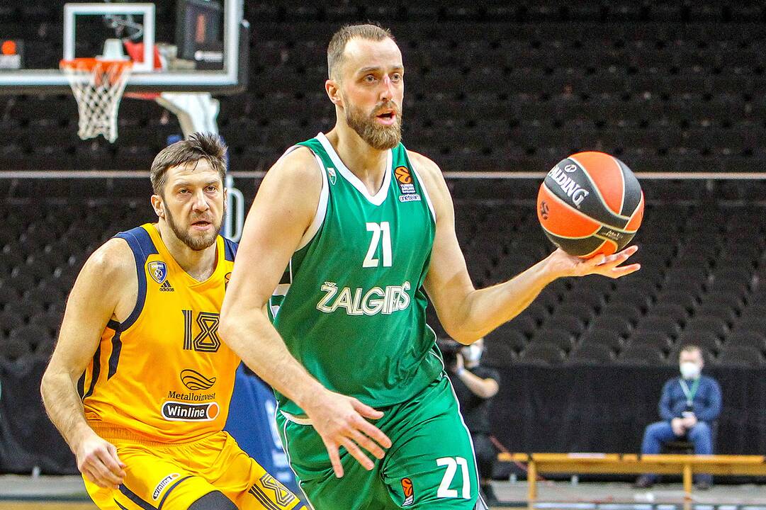 Eurolyga: „Žalgiris“ – „Chimki“ 102:75