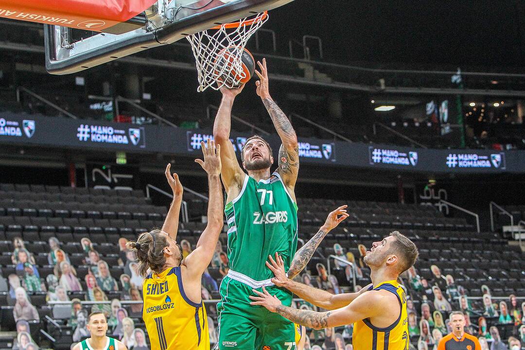 Eurolyga: „Žalgiris“ – „Chimki“ 102:75