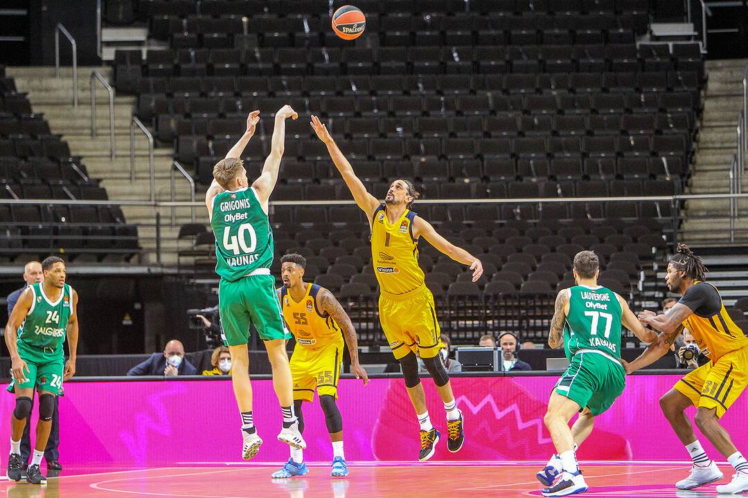 Eurolyga: „Žalgiris“ – „Chimki“ 102:75