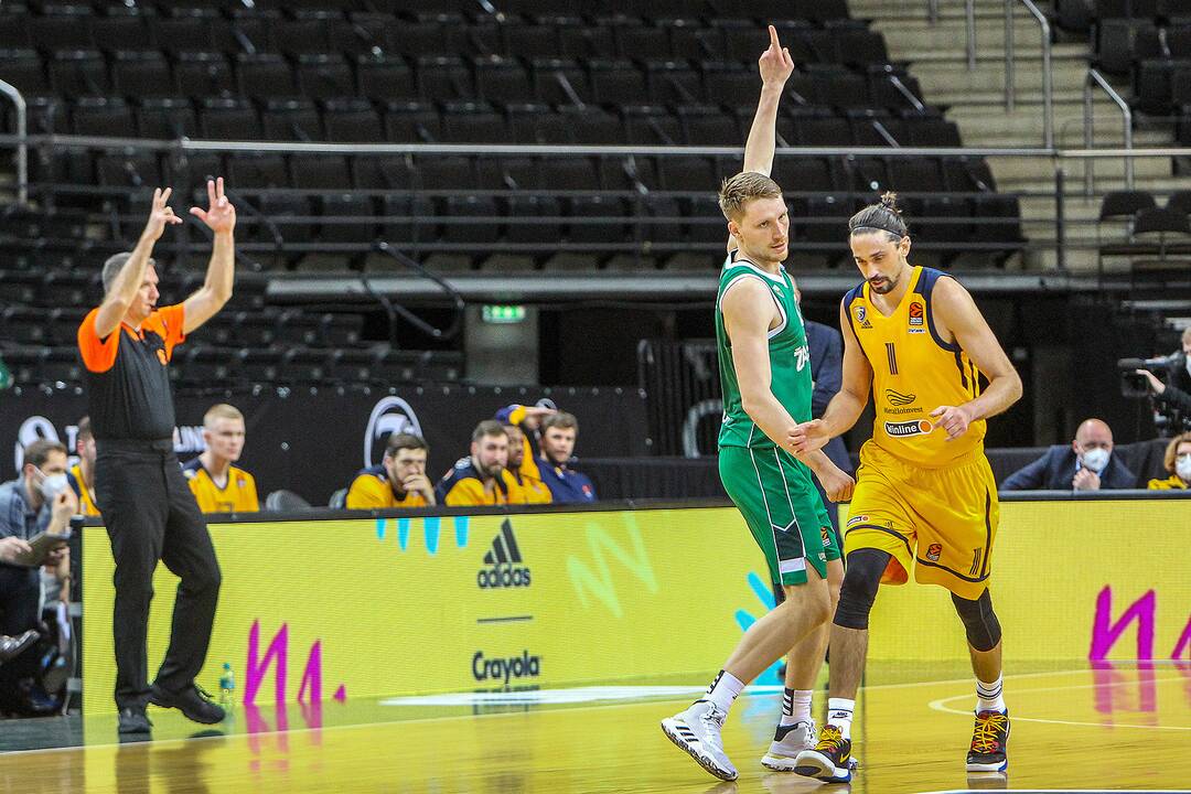 Eurolyga: „Žalgiris“ – „Chimki“ 102:75