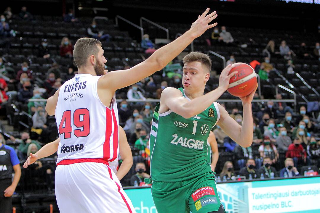 LKL: „Žalgiris“ – „Juventus“ 84:63