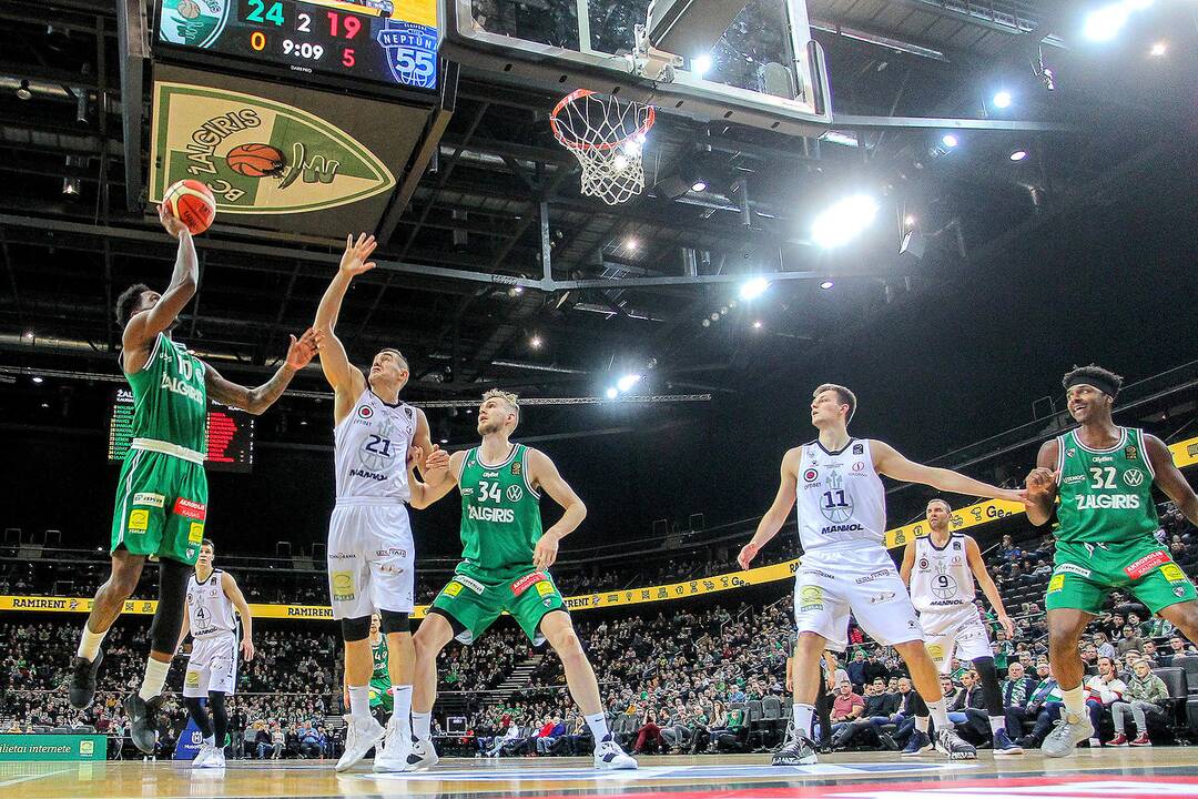 LKL: „Žalgiris“ – „Neptūnas“ 100:82