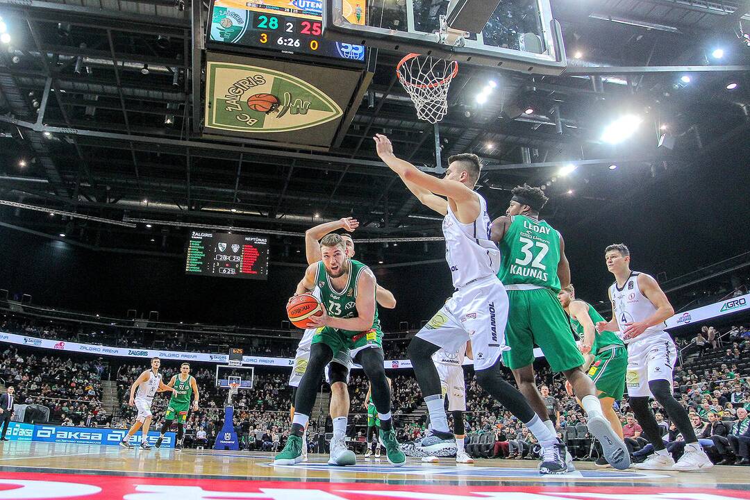 LKL: „Žalgiris“ – „Neptūnas“ 100:82