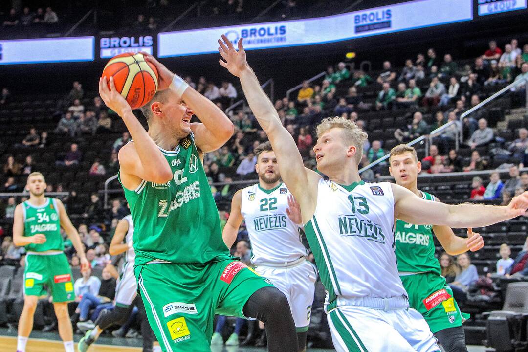 LKL: „Žalgiris“ – „Nevėžis“ 89:84