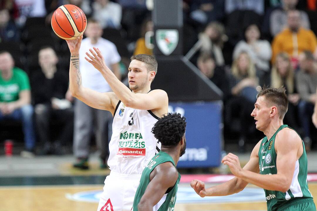 LKL: „Žalgiris“ – „Nevėžis“ 82:79