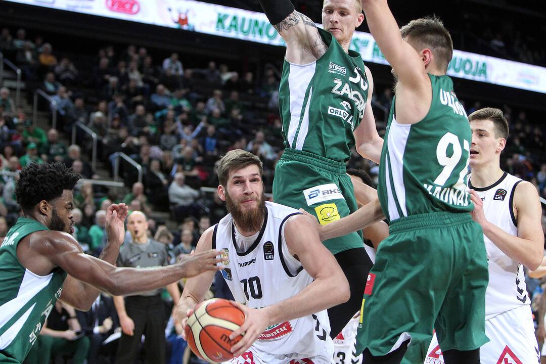 LKL: „Žalgiris“ – „Nevėžis“ 82:79