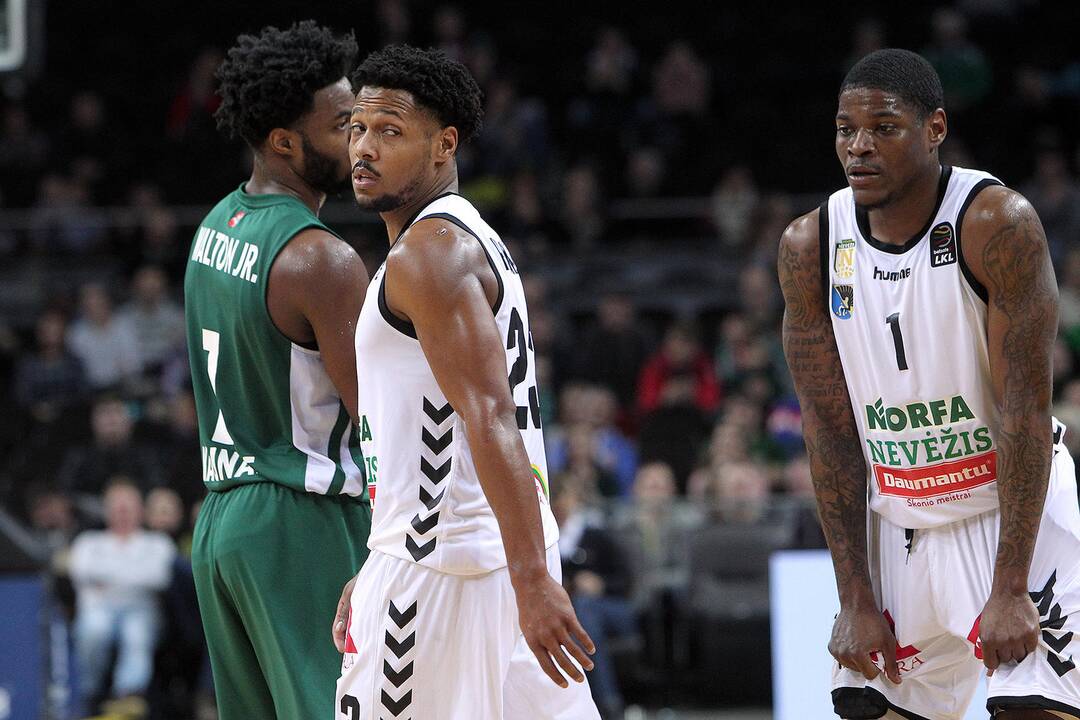 LKL: „Žalgiris“ – „Nevėžis“ 82:79