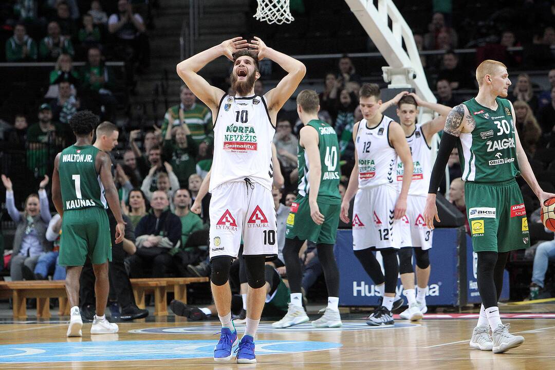 LKL: „Žalgiris“ – „Nevėžis“ 82:79