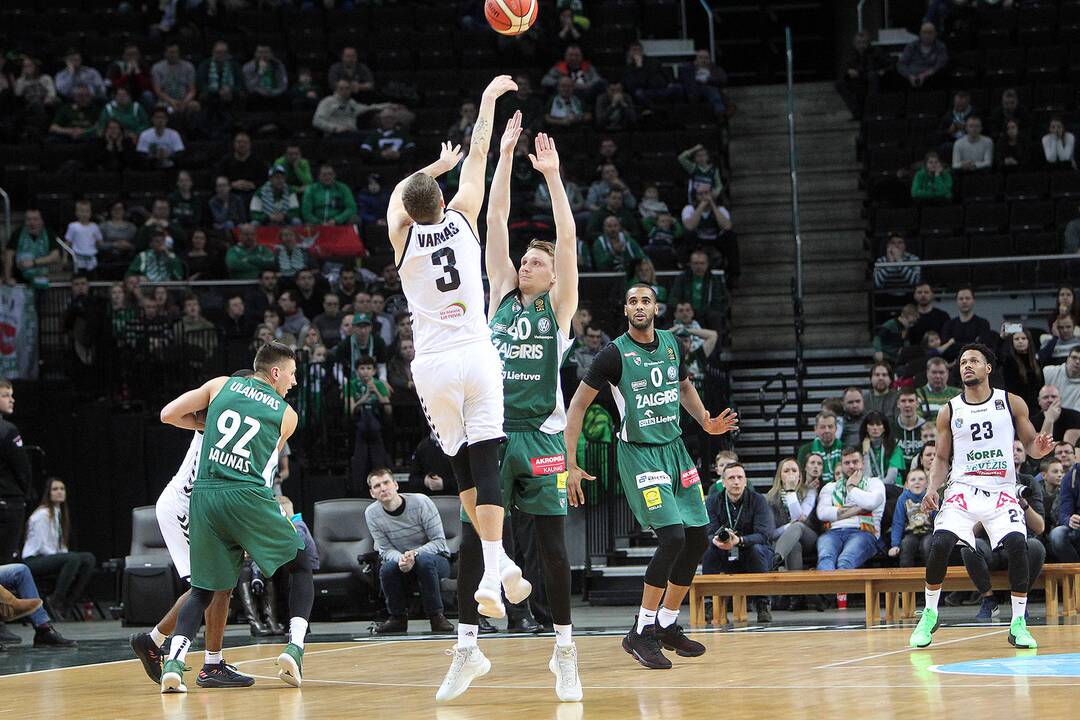 LKL: „Žalgiris“ – „Nevėžis“ 82:79