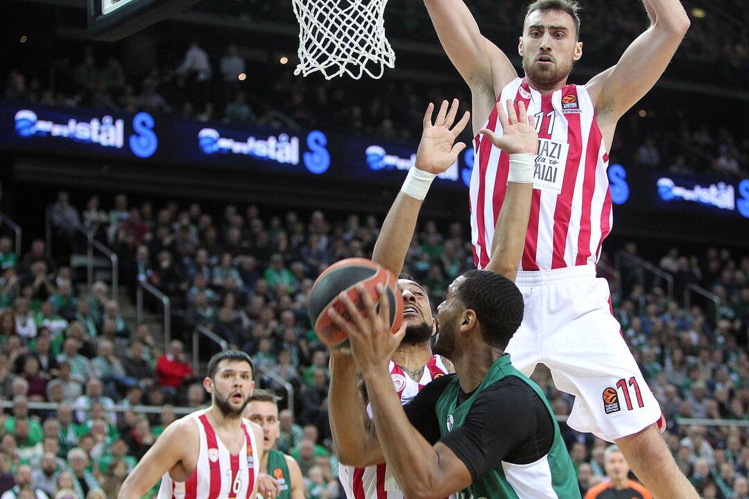 Eurolyga: „Žalgiris“ – „Olympiakos“ 83:75
