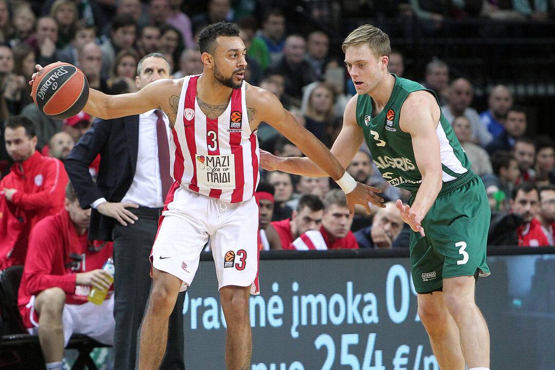 Eurolyga: „Žalgiris“ – „Olympiakos“ 83:75
