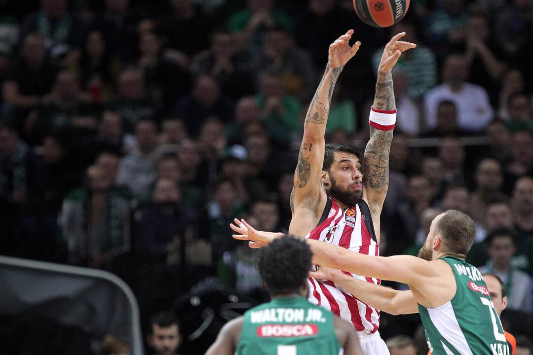 Eurolyga: „Žalgiris“ – „Olympiakos“ 83:75