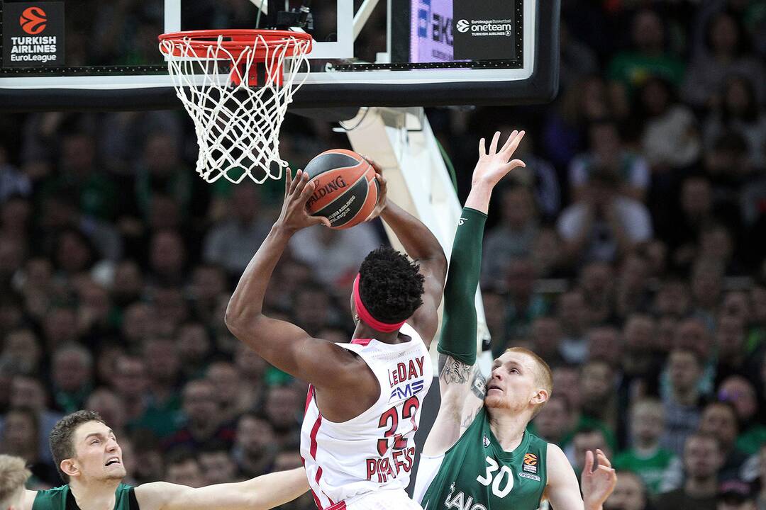 Eurolyga: „Žalgiris“ – „Olympiakos“ 83:75