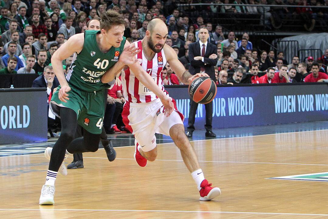 Eurolyga: „Žalgiris“ – „Olympiakos“ 83:75