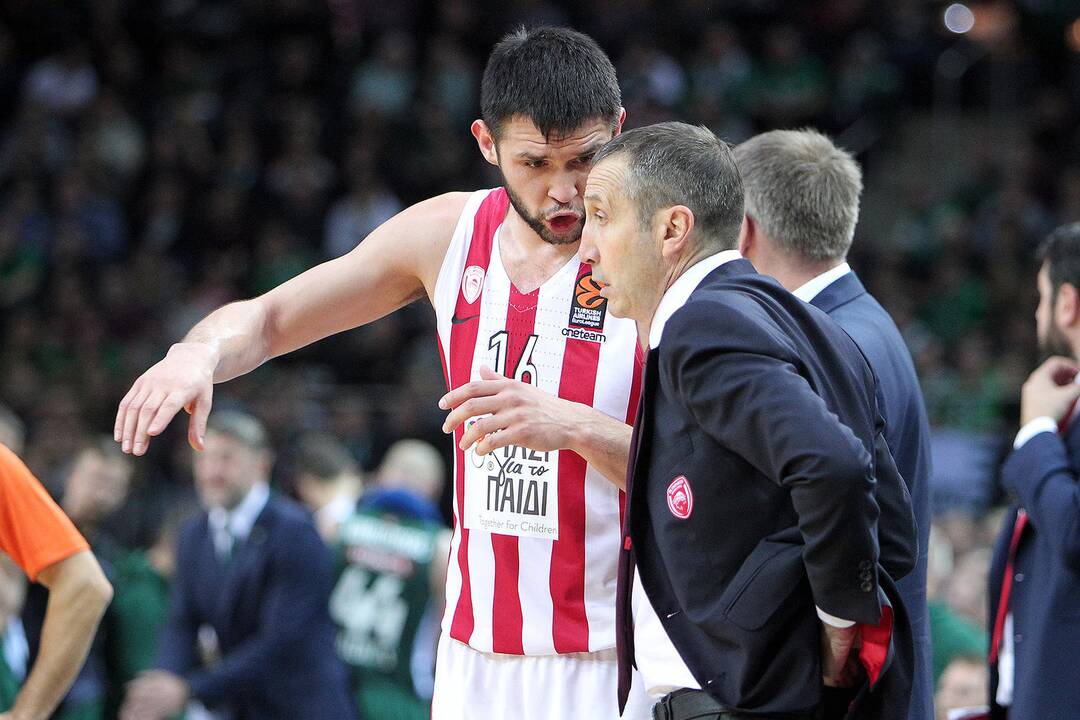 Eurolyga: „Žalgiris“ – „Olympiakos“ 83:75