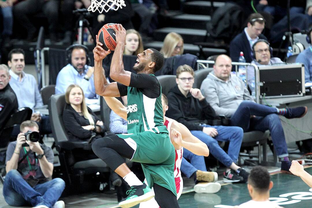 Eurolyga: „Žalgiris“ – „Olympiakos“ 83:75
