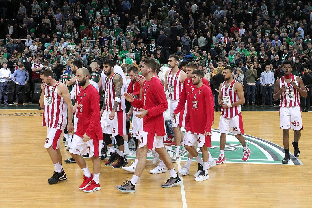 Eurolyga: „Žalgiris“ – „Olympiakos“ 83:75