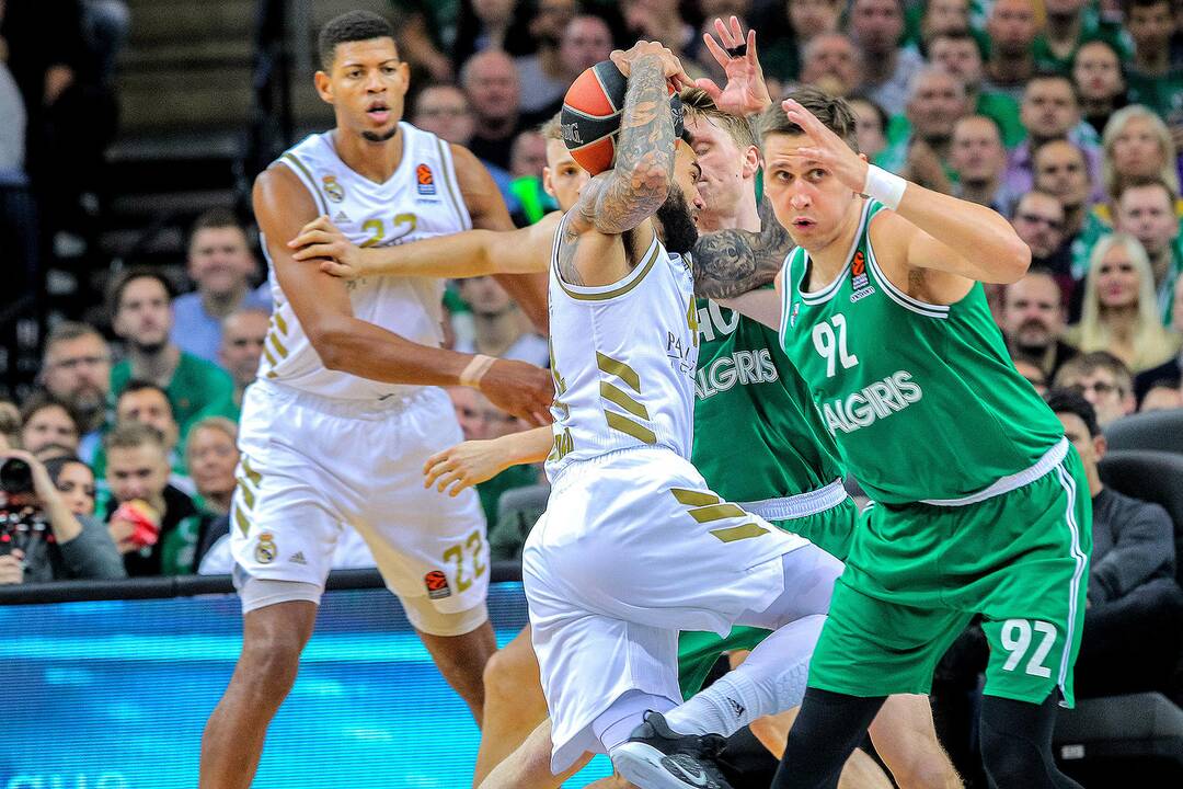 Eurolyga: „Žalgiris“ – „Real“ 86:73